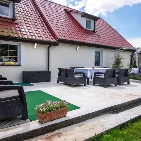 Comfortable House With A Swimming Pool And Sauna Krzemienna (West Pomeranian)