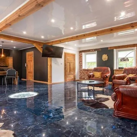 Comfortable House With A Swimming Pool And Sauna Holiday home Krzemienna (West Pomeranian)