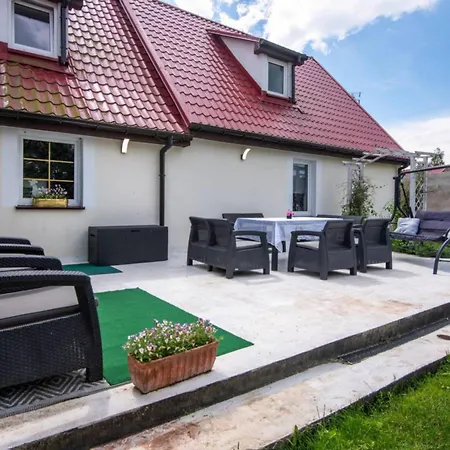 Comfortable House With A Swimming Pool And Sauna Krzemienna (West Pomeranian)