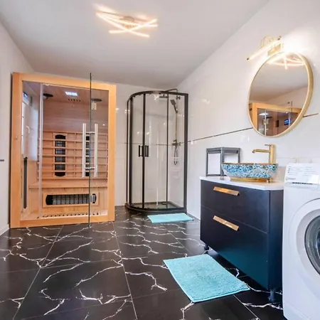 Comfortable House With A Swimming Pool And Sauna
