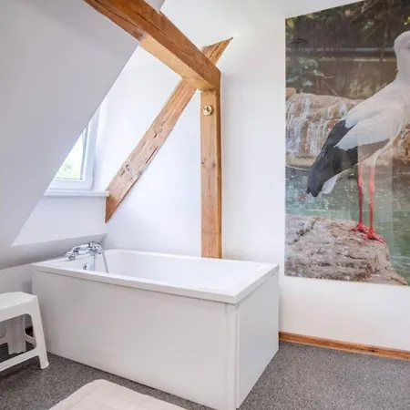 Comfortable House With A Swimming Pool And Sauna Krzemienna (West Pomeranian)