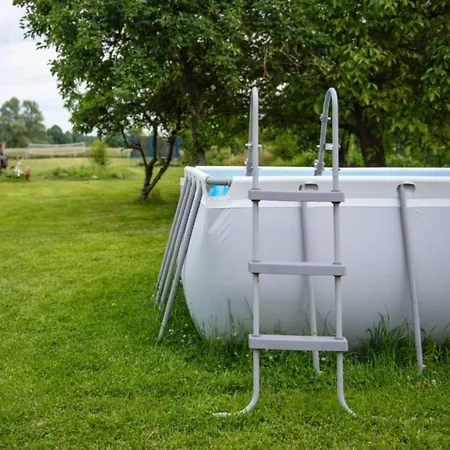Comfortable House With A Swimming Pool And Sauna Krzemienna (West Pomeranian)