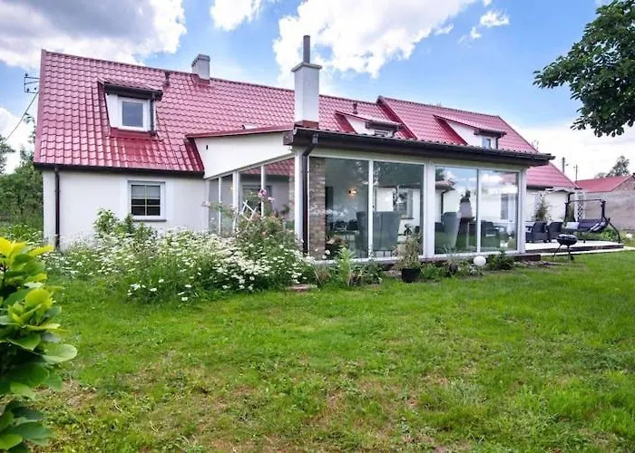 Holiday home Comfortable House With A Swimming Pool And Sauna Krzemienna (West Pomeranian)