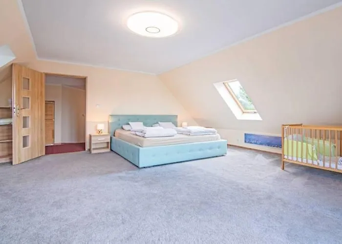 Comfortable House With A Swimming Pool And Sauna Holiday home Krzemienna (West Pomeranian)