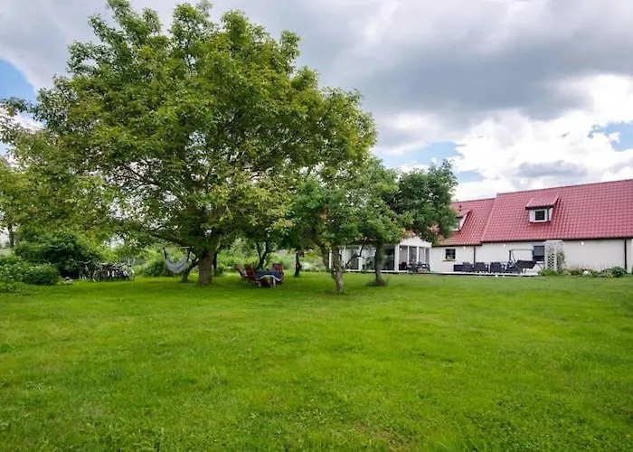 Comfortable House With A Swimming Pool And Sauna Holiday home Krzemienna (West Pomeranian)