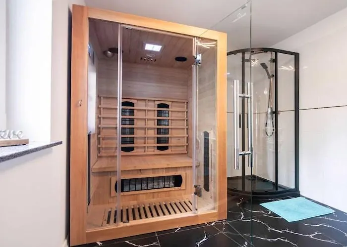 Holiday home Comfortable House With A Swimming Pool And Sauna *